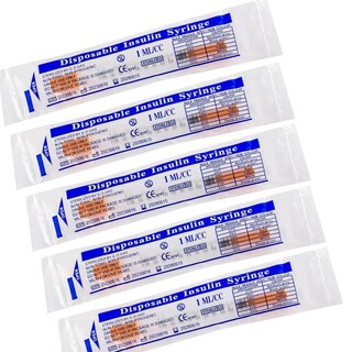Foto 5 | Foto 5 | Jeringa Desechable Fovafod De 1 Ml 30 G 0 5 Cm Sellada Individualmente - Venta Internacional.