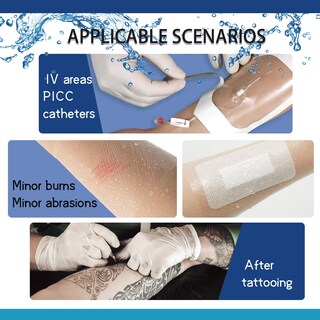 Foto 5 | Foto 5 | Aderezos De Película Transparente De 6 X 8 Cm De Grado Médico 20 Unidades - Venta Internacional.