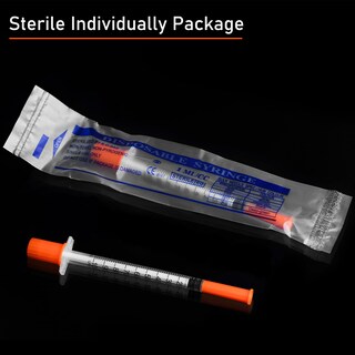 Foto 7 | Foto 7 | Jeringa Con Aguja Vaokin 1 Ml 30 G 0 8 Cm 1 Cc Envuelta Individualmente - Venta Internacional.