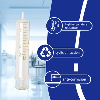 Foto 3 | Foto 3 | Jeringa De Vidrio Jiaxix De 2 Ml (paquete De 10) Para Líquido Con Tapas - Venta Internacional.
