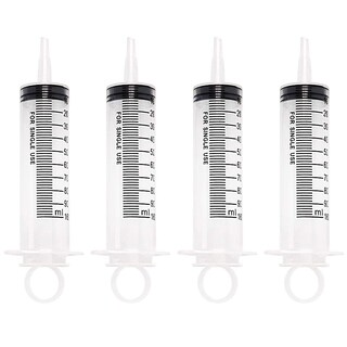 Foto 1 | Foto 1 | Jeringas Gufastoe De 100 Ml Con Tapas (paquete De 4) Para Uso Industrial - Venta Internacional.