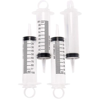 Foto 4 | Foto 4 | Jeringas Gufastoe De 100 Ml Con Tapas (paquete De 4) Para Uso Industrial - Venta Internacional.