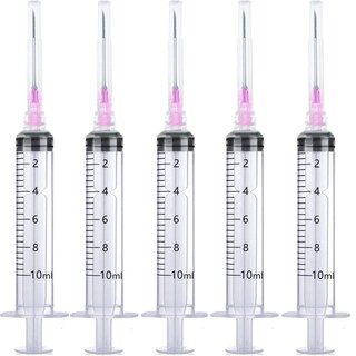 Foto 1 | Foto 1 | Jeringas De Plástico Habeuniver De 10 Ml (paquete De 25) Con Aguja De 18 Ga - Venta Internacional.