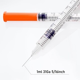 Foto 4 | Foto 4 | Jeringa Gesanghua U-100 1 Ml 31 G 0 3 Cm Empaquetada Individualmente 100 Unidades - Venta Internacional.