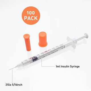 Foto 7 | Foto 7 | Jeringa Gesanghua U-100 1 Ml 31 G 0 3 Cm Empaquetada Individualmente 100 Unidades - Venta Internacional.