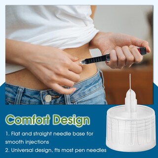 Foto 2 | Foto 2 | Agujas Para Bolígrafo De Insulina Careliving 33 G 5 Mm 200 Unidades - Venta Internacional.