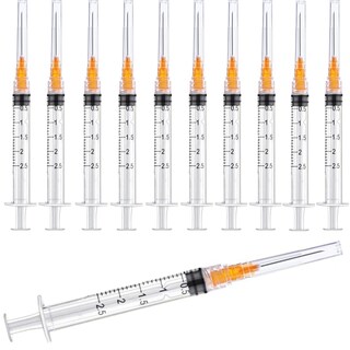 Foto 1 | Foto 1 | Jeringa Dm Yosleb De Plástico Luer Lock De 2 5 Ml Con Aguja De 25 Ga 100 Unidades - Venta Internacional.