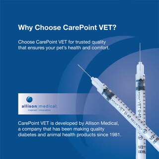 Foto 4 | Foto 4 | Jeringas Veterinarias Carepoint Vet U-100 Insulina 29 G X 0 3 Ml - Venta Internacional.