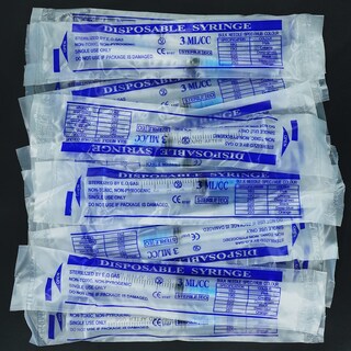 Foto 4 | Foto 4 | Jeringa De Plástico Ulove Prs De 3 Ml Paquete De 100 Con 23 Ga Sellada Individualmente - Venta Internacional.