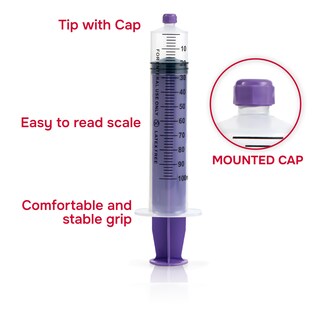 Foto 4 | Foto 4 | Jeringas One-care Enfit De 100 Ml Con Tapa Montada Estériles 10 Unidades - Venta Internacional.