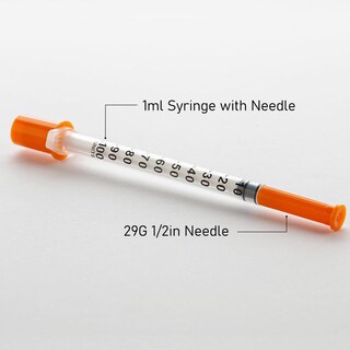 Foto 2 | Foto 2 | Jeringas Jibengao Agujas De 1 Ml 29 G 13 Mm Paquete De 20 - Venta Internacional.