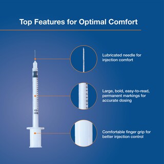 Foto 3 | Foto 3 | Jeringas De Insulina Surecomfort U-100 31 G X 6 Mm 0 5 Ml Caja De 100 - Venta Internacional.