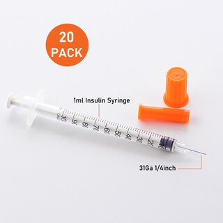 Foto 6 | Foto 6 | Jeringa Gesanghua 1 Ml 31 G 6 Mm Aguja U-100 Envuelta Individualmente - Venta Internacional.