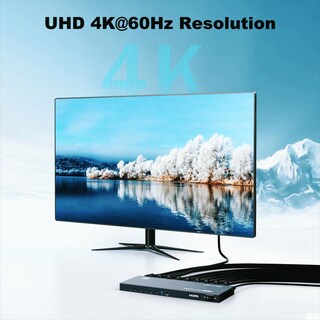 Foto 3 | Foto 3 | Divisor Hdmi Mt-viki 1x8 4k @60hz Rgb 4:4:4 Hdmi2.0b Hdcp2.2 - Venta Internacional.