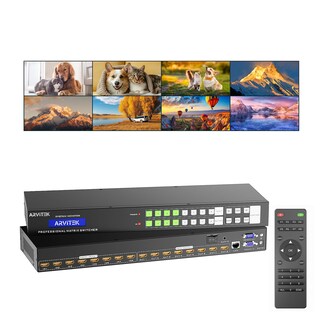 Foto 1 | Foto 1 | Conmutador Matricial Hdmi Arvitek 8x8 4k @30hz Con Interfaz Gráfica De Usuario Web Y Audio - Venta Internacional.