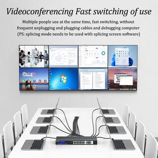 Foto 2 | Foto 2 | Conmutador Matricial Hdmi Arvitek 8x8 4k @30hz Con Interfaz Gráfica De Usuario Web Y Audio - Venta Internacional.