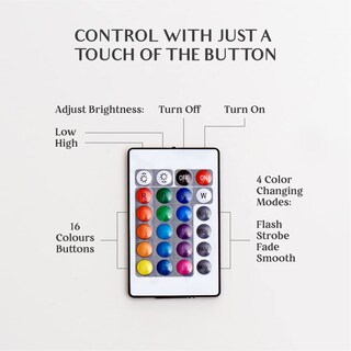 Foto 6 | Foto 6 | Lámpara Moon Mydethun 16 Colores 3d Con Mando A Distancia 18 Cm Con Soporte - Venta Internacional.