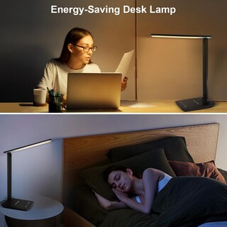 Foto 7 | Foto 7 | Lámpara Led De Escritorio Karidi Regulable Para Lectura Con Puerto Usb Color Negro - Venta Internacional.