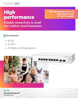 Foto 3 | Foto 3 | Conmutador Ethernet Hpe Networking Instant On 1930 De 8 Puertos Gb - Venta Internacional.