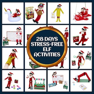 Foto 3 | Foto 3 | Kit Elf Para 28 Días Y 2024 Con Tradiciones Navideñas Con Accesorios - Venta Internacional.