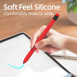 Foto 4 | Foto 4 | Estuche Para Lápices Para Samsung Galaxy Tab S6 Lite S Pen Azf Red - Venta Internacional.