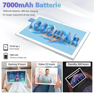 Foto 6 | Foto 6 | Tableta Antemper 2025 Android 13 10 1'' 16 Gb De Ram+128 Gb De Rom - Venta Internacional.