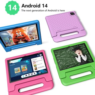 Foto 2 | Foto 2 | Tableta Infantil Itdulcet 10 Pulgadas Android 14 8 Gb Ram 64 Gb Rom - Venta Internacional.