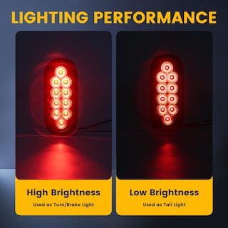 Foto 2 | Foto 2 | Luz Trasera Para Remolque Maxxhaul 80684 6 Led Sumergible Ovalada - Venta Internacional.