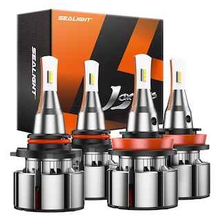 Foto 1 | Foto 1 | Bombillas Antiniebla Sealight 9005 H11 6000 K Color Blanco Frío (x4) - Venta Internacional.