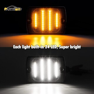 Foto 4 | Foto 4 | Conjunto De Luces Intermitentes Partsam Wrangler Yj 87-93 - Venta Internacional.