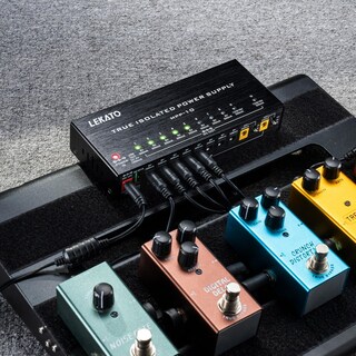 Foto 7 | Foto 7 | Fuente De Alimentación Para Pedal De Guitarra Lekato True Isolated 10 Puertos 9 V 12 V 18 V - Venta Internacional.