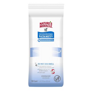 Foto 1 | Foto 1 | Toallitas De Baño Desodorizantes Nature's Miracle Sunkissed Breeze 100 Unidades - Venta Internacional.