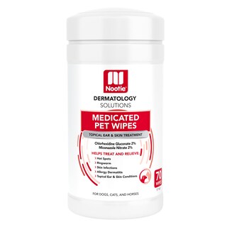Foto 1 | Foto 1 | Toallitas Medicinales Para Mascotas Nootie 2% Clorhexidina 2% Miconazol 70 Unidades - Venta Internacional.