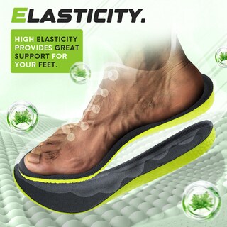 Foto 2 | Foto 2 | Espuma Viscoelástica Comfort Insoles Eimocs Para Hombre Y Mujer 2 Pares - Venta Internacional.