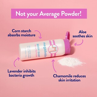 Foto 3 | Foto 3 | Polvo Corporal Absorbente De Sudor Megababe Body Dust 175 Ml - Venta Internacional.