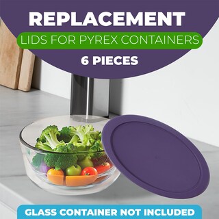 Foto 2 | Foto 2 | Tapas De Repuesto Para Recipientes Pyrex De 2/4/7 Tazas (6 Unidades) - Venta Internacional.