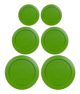 Foto 1 | Foto 1 | Tapas De Repuesto Para Recipientes Pyrex De 2/4/7 Tazas (verdes) (6 Unidades) - Venta Internacional.