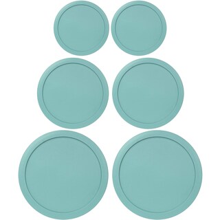 Foto 1 | Foto 1 | Tapas De Repuesto Para Recipientes Pyrex Redondos De Vidrio Y Plástico Para Alimentos - Venta Internacional.