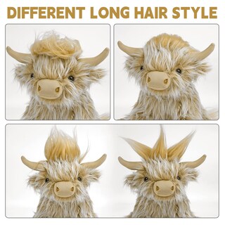 Foto 2 | Foto 2 | Peluche Tonpect Cow Con Sonido De Mugido 23 Cm Color Jengibre Para Niños - Venta Internacional.