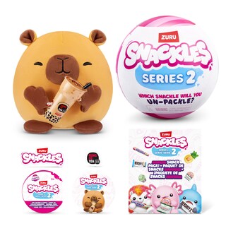 Foto 1 | Foto 1 | Juguete De Peluche Zuru Snackles Series 2 Mystery Unbox De 12 Cm Con Aperitivo - Venta Internacional.