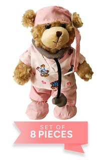 Foto 2 | Foto 2 | Oso De Peluche Jolitee Get Well Soon Doctor  25 Cm - Venta Internacional.