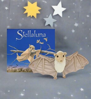 Foto 2 | Foto 2 | Muñeca De Peluche Merrymakers Stellaluna De 20 Cm Con 45 Cm De Envergadura - Venta Internacional.