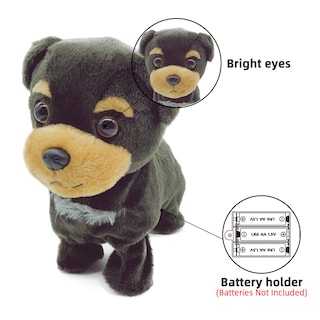 Foto 5 | Foto 5 | Perro De Peluche Interactivo Yh Yuhung Para Pasear Con Mando A Distancia - Venta Internacional.
