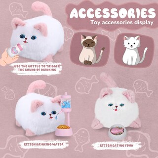 Foto 5 | Foto 5 | Juguete Interactivo Para Gatos Jimate Para Niños De 3 A 7 Años Con Accesorios - Venta Internacional.