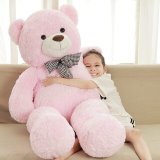 Foto 1 | Foto 1 | Peluche Gigante Rosa Poutmac Teddy Bear Big De 140 Cm Para Niños - Venta Internacional.
