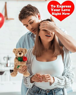 Foto 7 | Foto 7 | Muñeco De Peluche Bakalizoo De Peluche De 12 Pulgadas Con Rosa Para San Valentín - Venta Internacional.