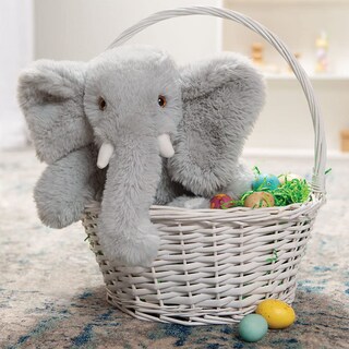 Foto 2 | Foto 2 | Oso De Peluche Con Forma De Elefante De Peluche De Vermont Oh So Soft 45 Cm Gris - Venta Internacional.
