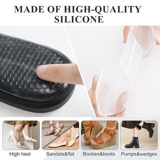 Foto 2 | Foto 2 | Sandalias De Gel Antideslizantes Btxym Con Inserciones De Tacón Alto Para Mujer - Venta Internacional.
