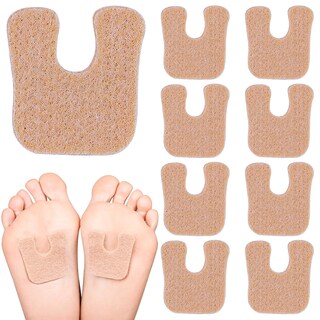 Foto 1 | Foto 1 | Almohadillas Para Pies  Fieltro En Forma De U  Forma De Herradura  Para Aliviar El Dolor Metatarsiano - Venta Internacional.