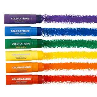 Foto 7 | Foto 7 | Barras De Pintura Colorations Jumbo Tempera 6 Colores 40 G Para Niños Pequeños - Venta Internacional.